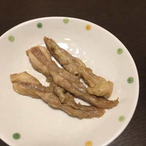 包丁いらず！せせりの生姜照り焼き